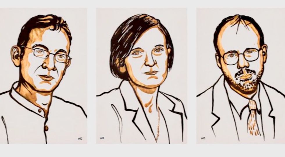 Abhijit Banerjee, Esther Duflo and Michael Kremer win Nobel economics prize for studies on poverty