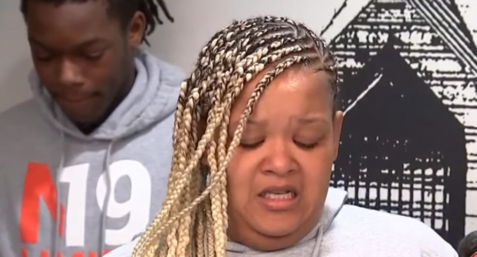 Black family arrested for 'loitering' on their own front lawn