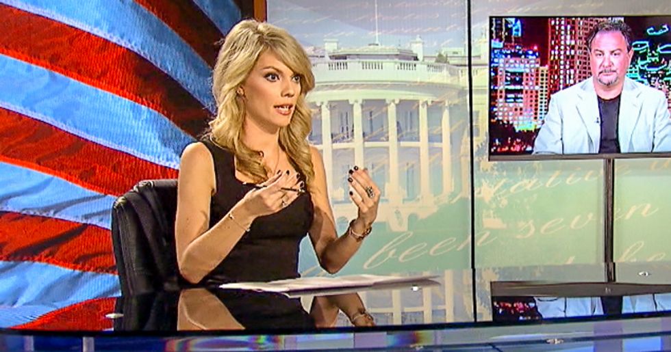 OANN anchor goes down in flames for reporting Christopher Columbus saved natives with Christianity