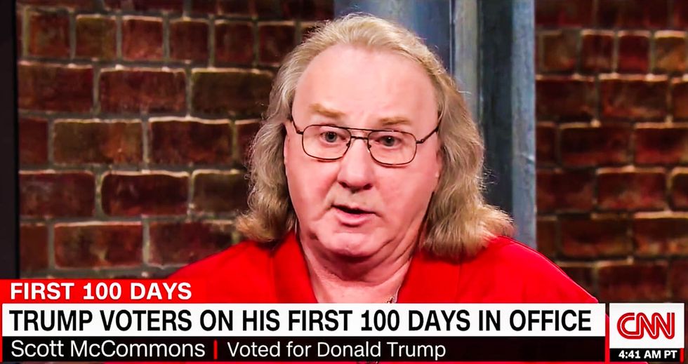 'It's been a disaster': Voter tells CNN he regrets his choice for 'unpresidential' Trump