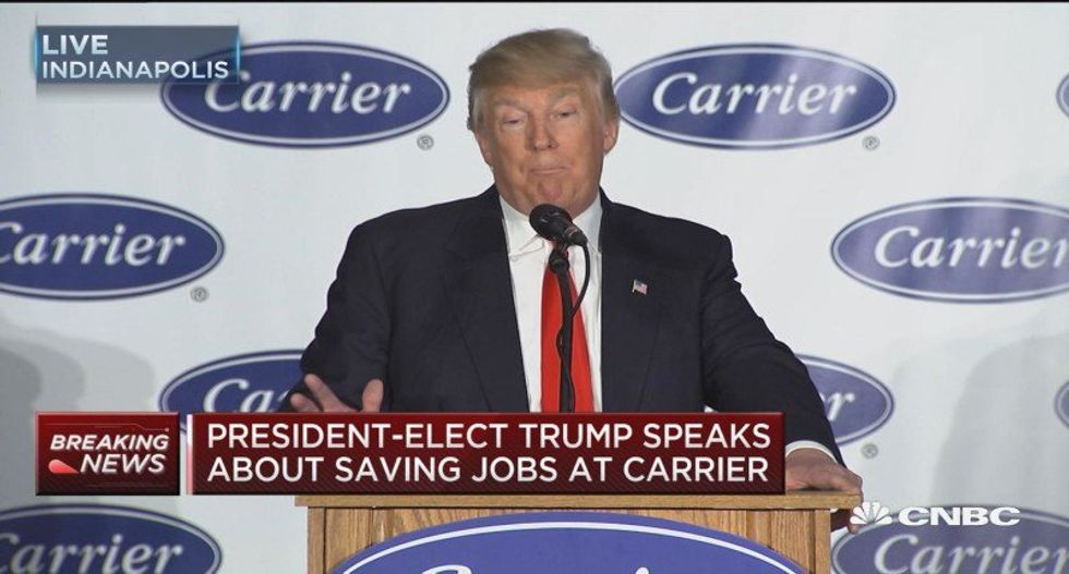 ‘I feel used up’: Carrier workers aren’t happy about losing jobs after Trump’s ‘deal’