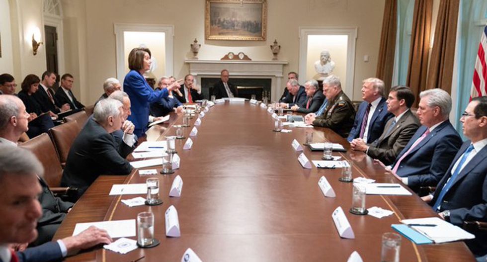 Trump is scared that Pelosi will humiliate him in negotiations over coronavirus response: report