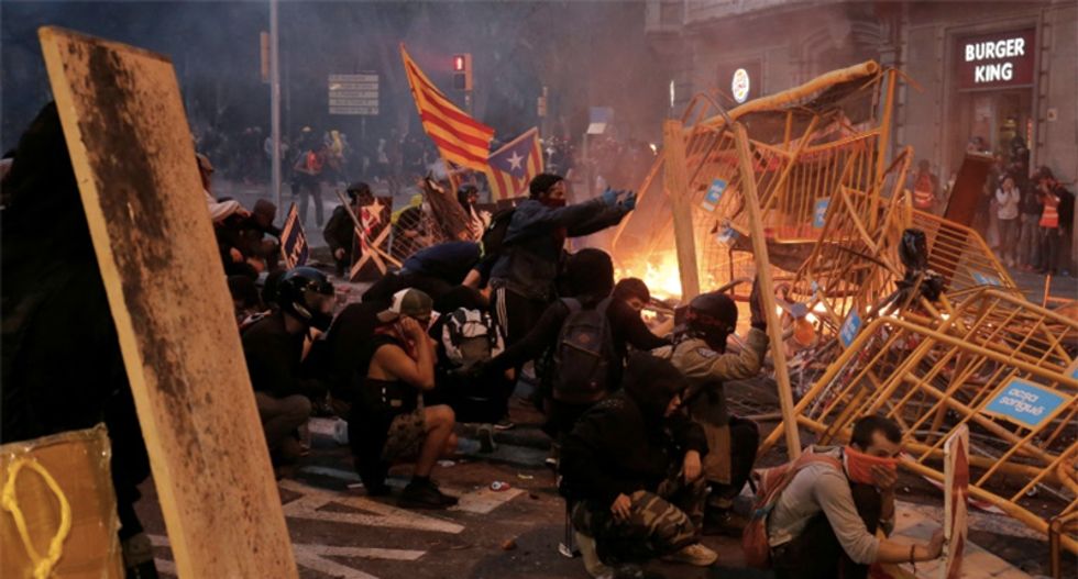 Who are the young people behind the Catalonia protest violence?