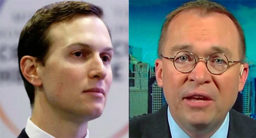 Kushner increasingly frustrated with Mulvaney after 'self-immolation' on Fox News: report