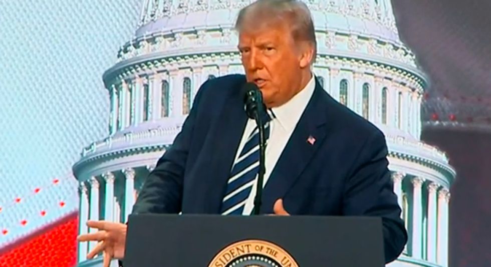 Trump vows crackdown on Kenosha protesters after armed militant kills two and wounds another