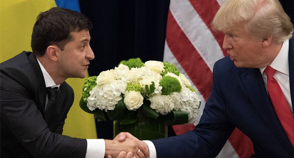 White House releases transcript of first Trump call to Ukraine's president