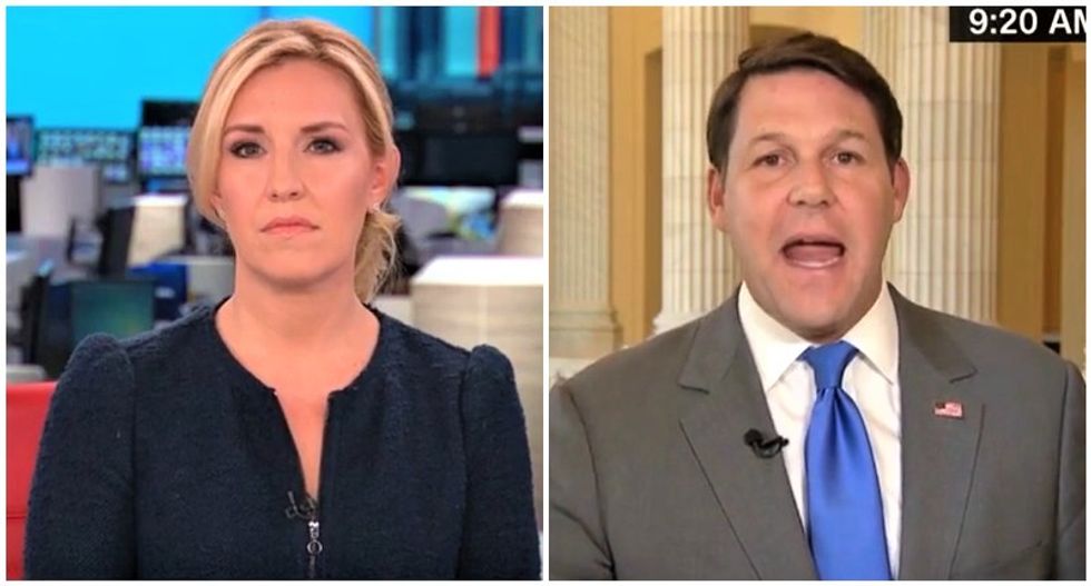 'That's not factual': CNN's Poppy Harlow busts GOP lawmaker for blatantly lying about whistleblower