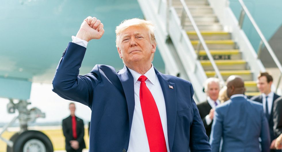 Only 7 students watch Trump talk at a historically black college after president fills auditorium with his allies
