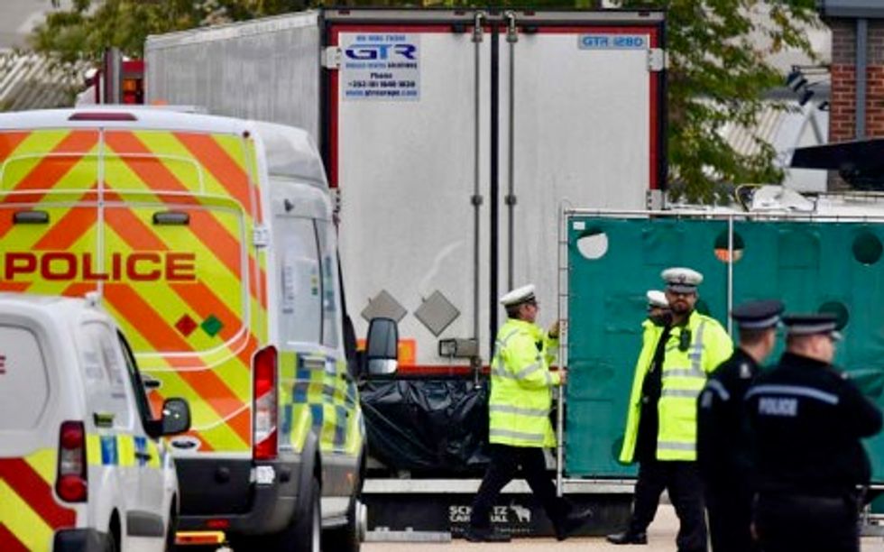 'I can't breathe': Fresh UK arrests over 39 dead found in truck