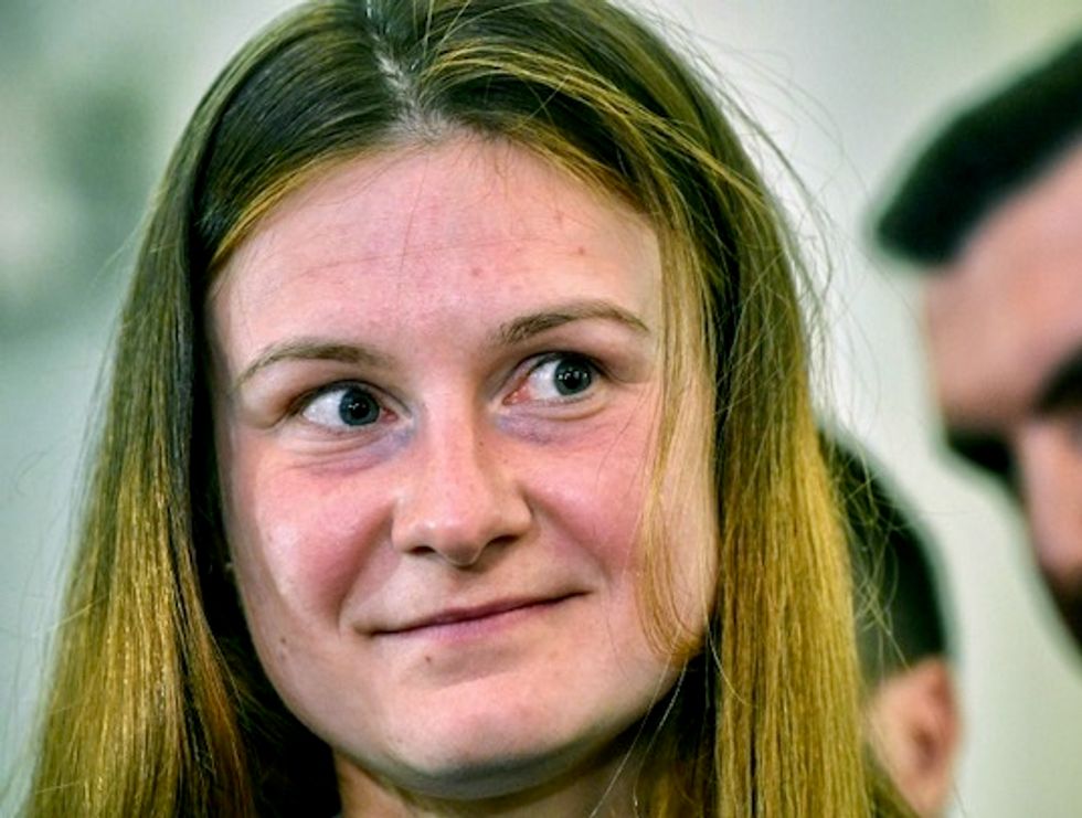 'Russians don't surrender': 'agent' Maria Butina arrives in Moscow