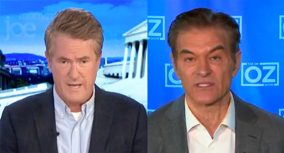 MSNBC's Morning Joe unleashes hell on 'stupidity' of Fox News' TV doctors for downplaying deaths of COVID-19 victims