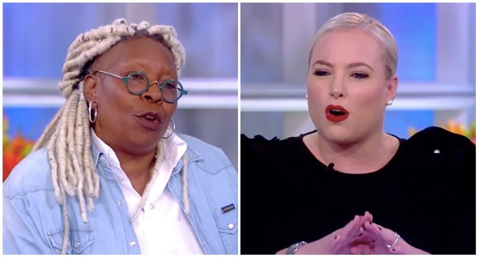 Whoopi Goldberg scolds Meghan McCain for interrupting as Vindman debate plunges The View into chaos