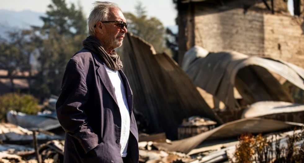 'I lost my whole life': California fire victim returns to devastation