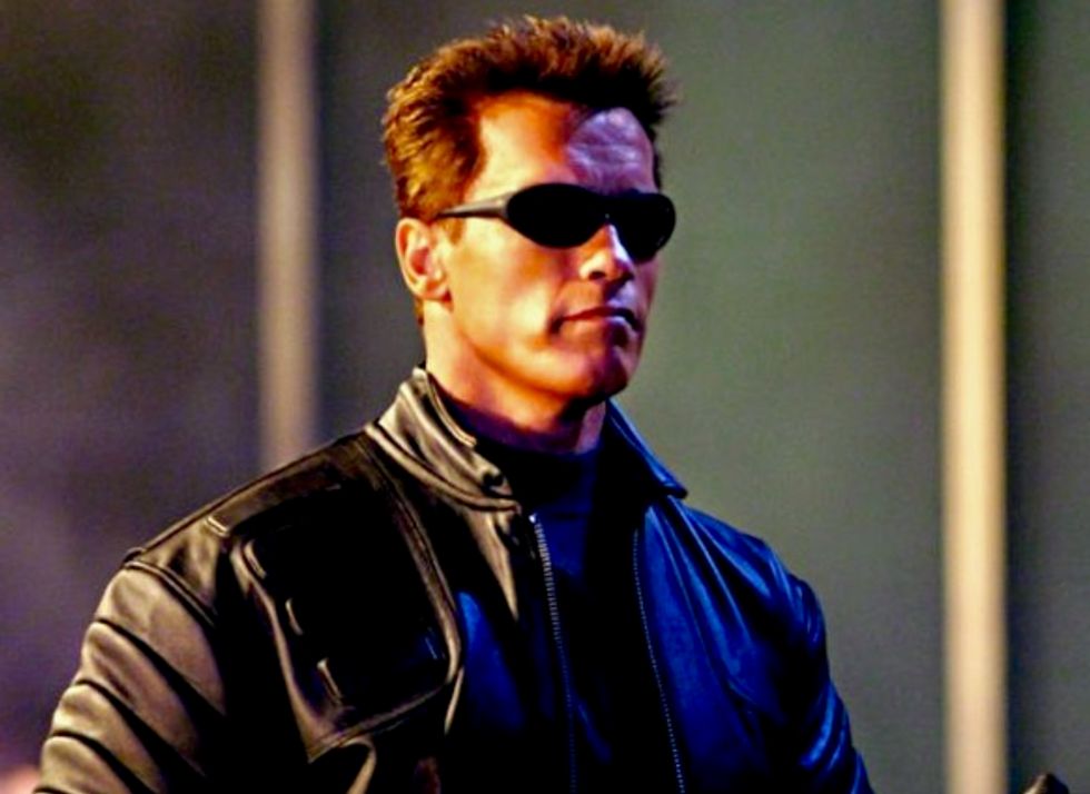 'I'll be back': Schwarzenegger and Hamilton keep promises in new 'Terminator'