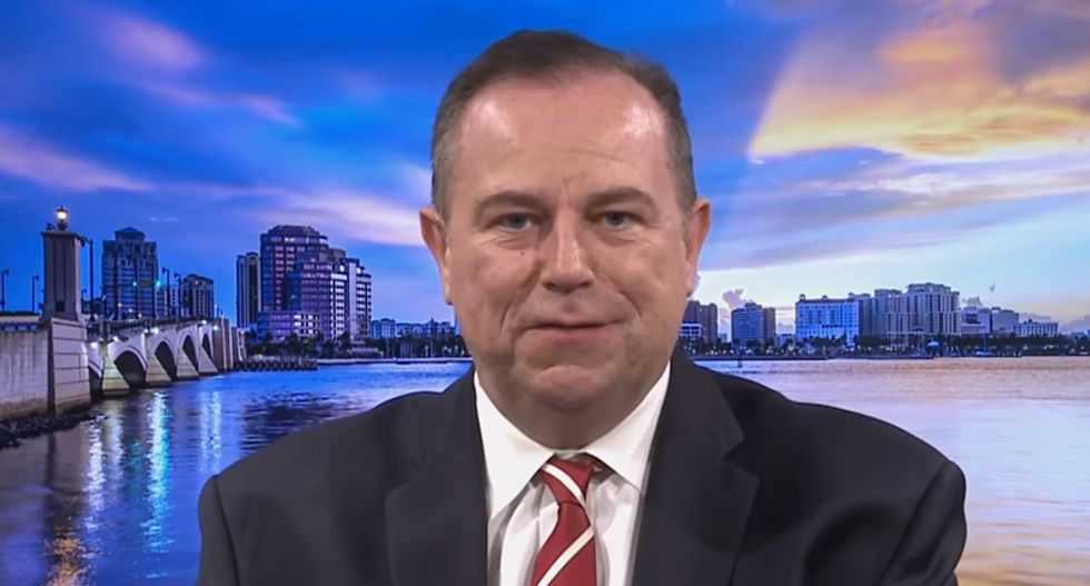 'Do you feel embarrassed?' Newsmax CEO grilled on why he airs shows claiming COVID pandemic is a 'scam'