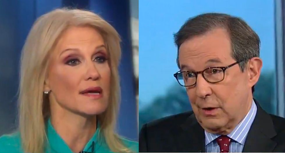 Fox's Chris Wallace scorches Kellyanne Conway for blowing off testimony about Trump's quid pro quo