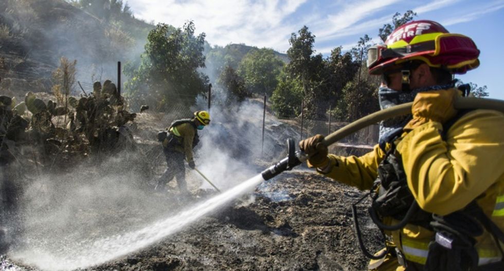 Trump threatens to cut off federal aid for fighting California wildfires