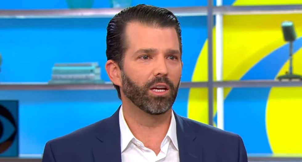 'Shame on you': CBS This Morning slammed for 'nauseating' softball interview with Trump Jr