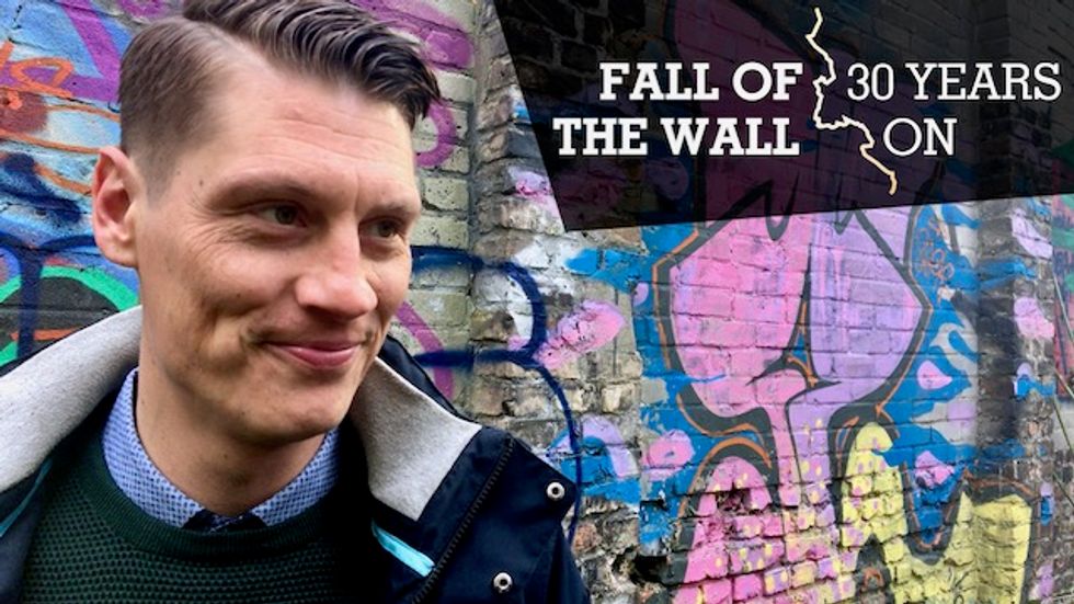Thirty years after its fall, part of the Berlin Wall still stands