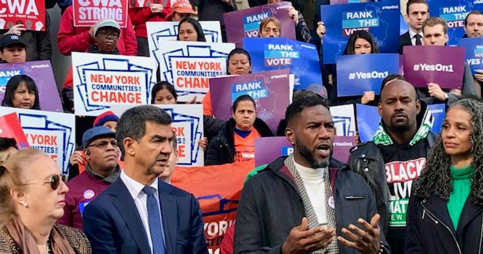 'Huge win for Democracy': Nationwide celebrations as NYC residents approve ranked-choice voting ballot measure