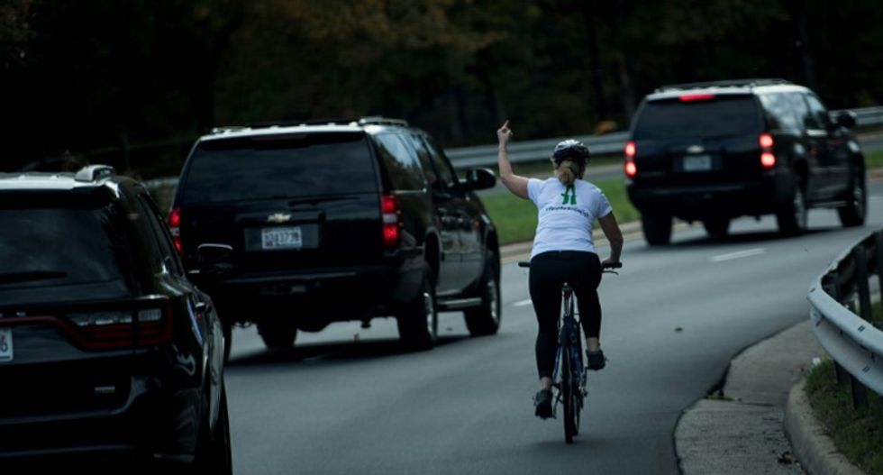 Cyclist who flipped off Trump beats Republican incumbent in local Virginia election