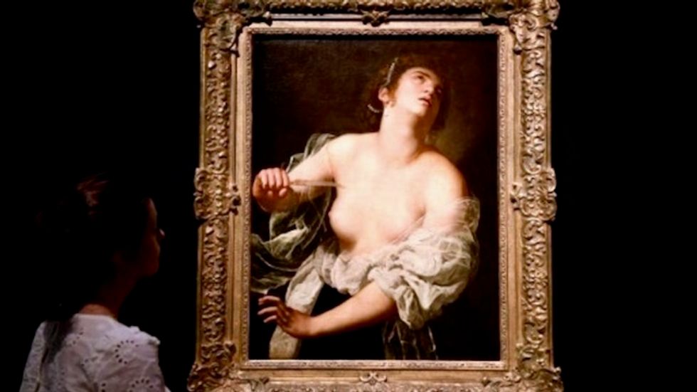 Newly discovered Artemisia Gentileschi work to go under hammer in Paris