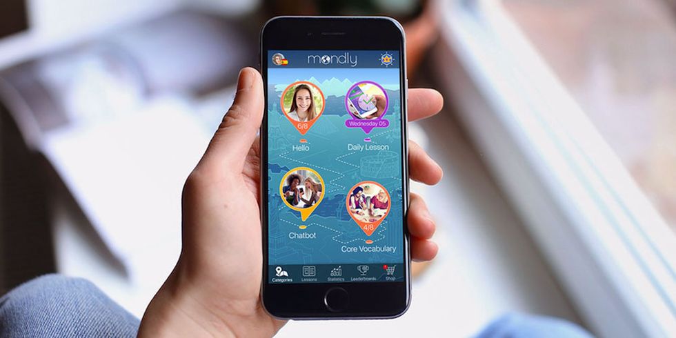 Learn a new language in 10 minutes each day with this highly-rated app