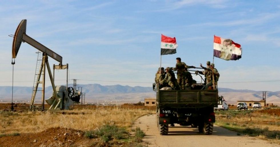 Pentagon claims US authority to shoot any Syrian government official who tries to take control of Syrian oil