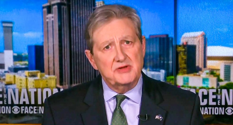 WATCH: GOP senator discusses how far up his ‘rear end’ he can insert his head