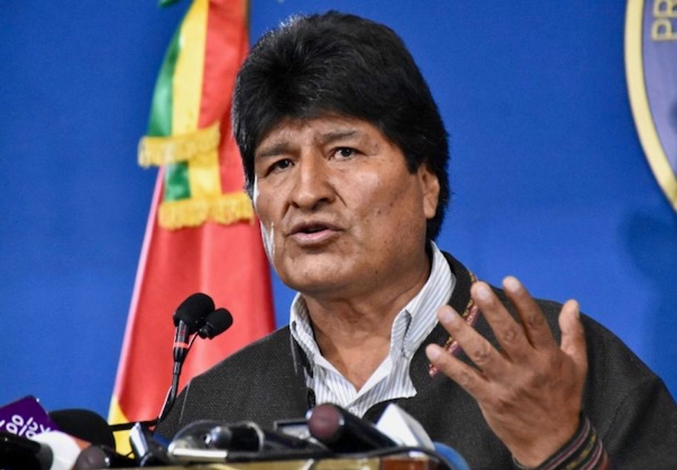 Hague must probe Morales 'crimes against humanity': Bolivia