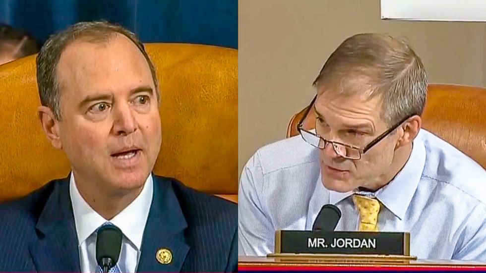 Schiff kicks off impeachment hearing with smackdown of Jim Jordan: 'That's a false statement'