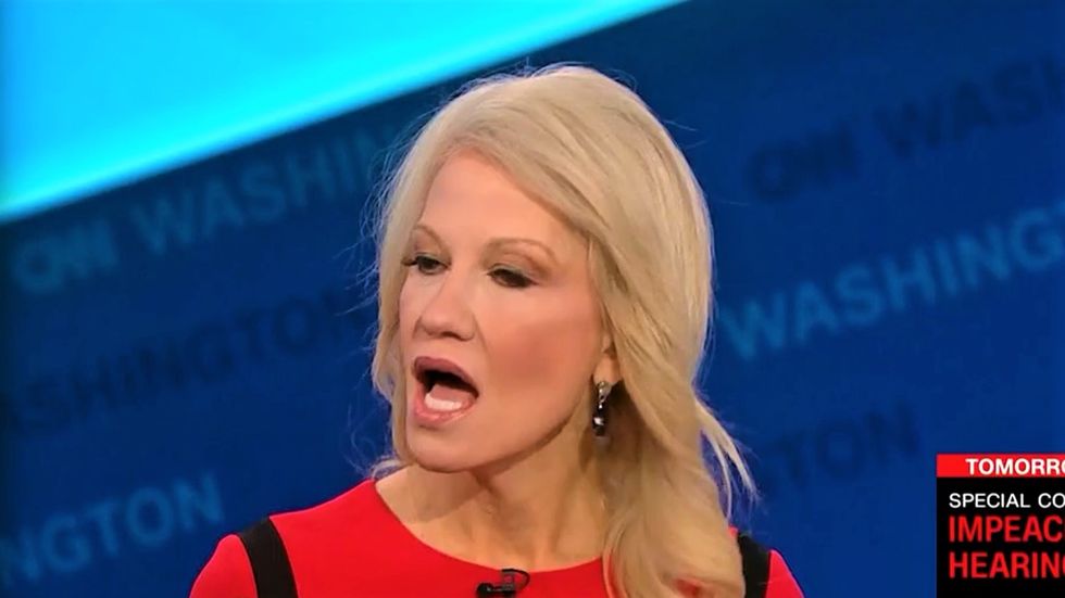 Kellyanne Conway denies Trump asked Ukraine to investigate Biden right after clip shows Trump asking for Biden probe