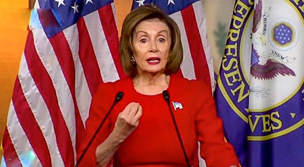 'Our democracy is what's at stake': Pelosi shreds Trump in blistering endorsement of impeachment