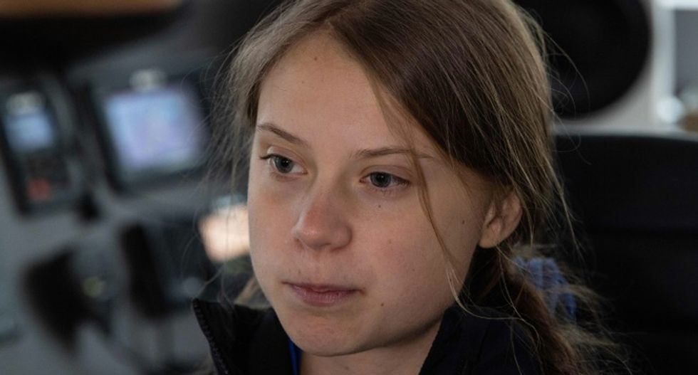 Greta Thunberg: Trump's climate change denialism is 'so extreme' he's waking people up