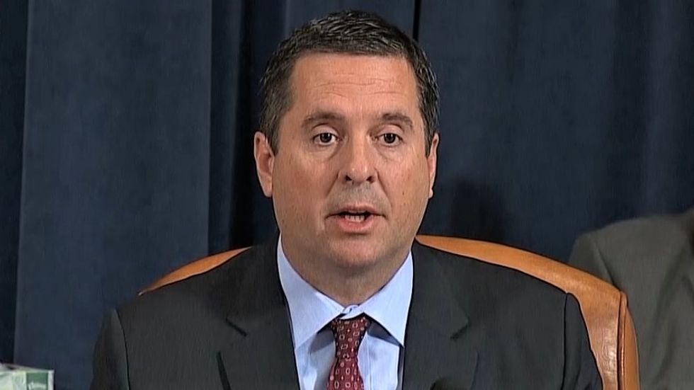 Devin Nunes hilariously mocked for yet another bizarre rant about nude Trump photos during impeachment
