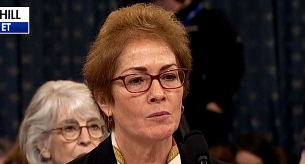 GOP lawmaker ducks question after Yovanovitch asks why it was necessary to smear her reputation