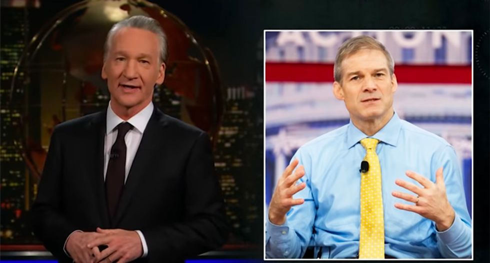 HBO's Bill Maher hilariously burns down GOP's Jim Jordan for his 'Red Bull and crystal meth' fueled impeachment antics