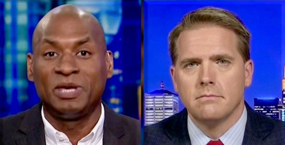 'We wouldn't have a country if it wasn't flooded with criminals': Watch Charles Blow destroy Republican with American history lesson