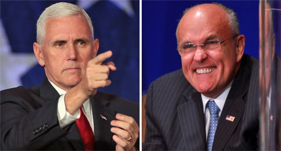 Rudy Giuliani was not just working for Trump — he also said he worked for Pence: State Department testimony
