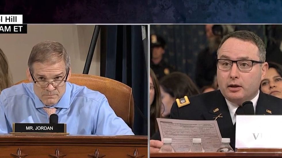 Jim Jordan’s attacks on Lt. Col. Alexander Vindman at impeachment hearing badly backfire
