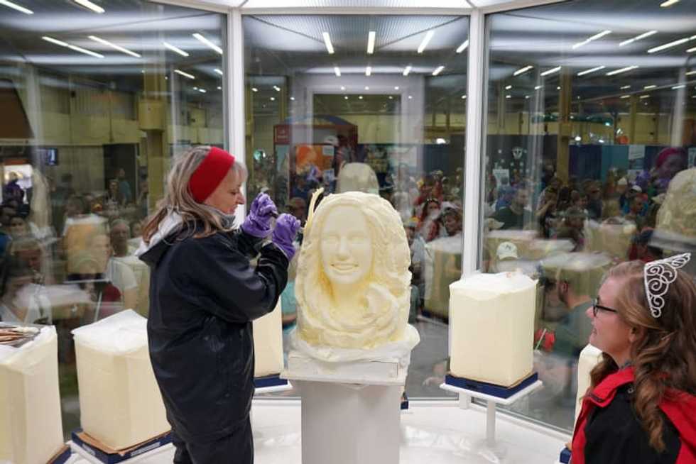 Minnesota State Fair's longtime butter sculptor gets ready to pass the knife