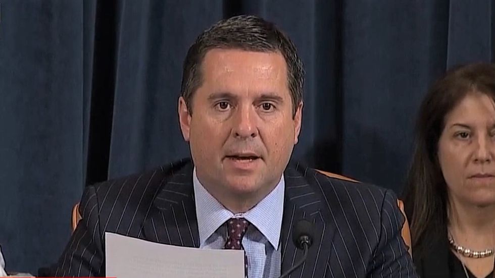 Devin Nunes goes nuts at impeachment hearing -- and says Dems would've impeached George Washington