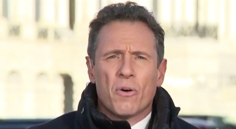CNN's Cuomo calls the GOP a 'national security threat' for still pushing Trump's 'ignorant' Ukraine conspiracies
