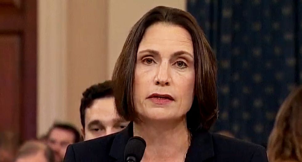 ‘This is a fictional narrative’: Fiona Hill delivers damning slam against Nunes’ lie that Ukraine attacked US election