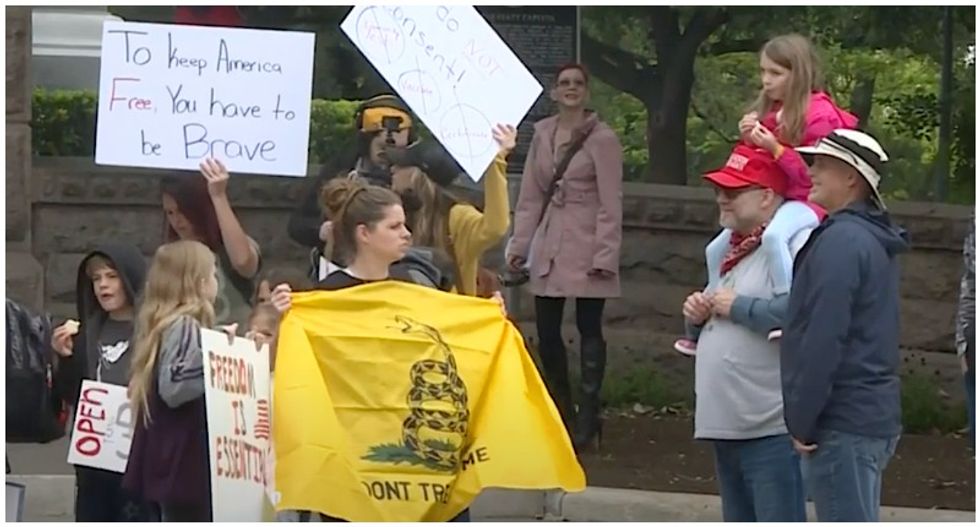 Here's why a Major Tea Party backer is staying far away from Trump's lockdown protestors
