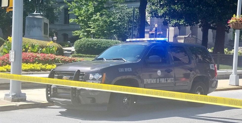 Veteran sets himself on fire at Georgia statehouse to protest his treatment by the VA