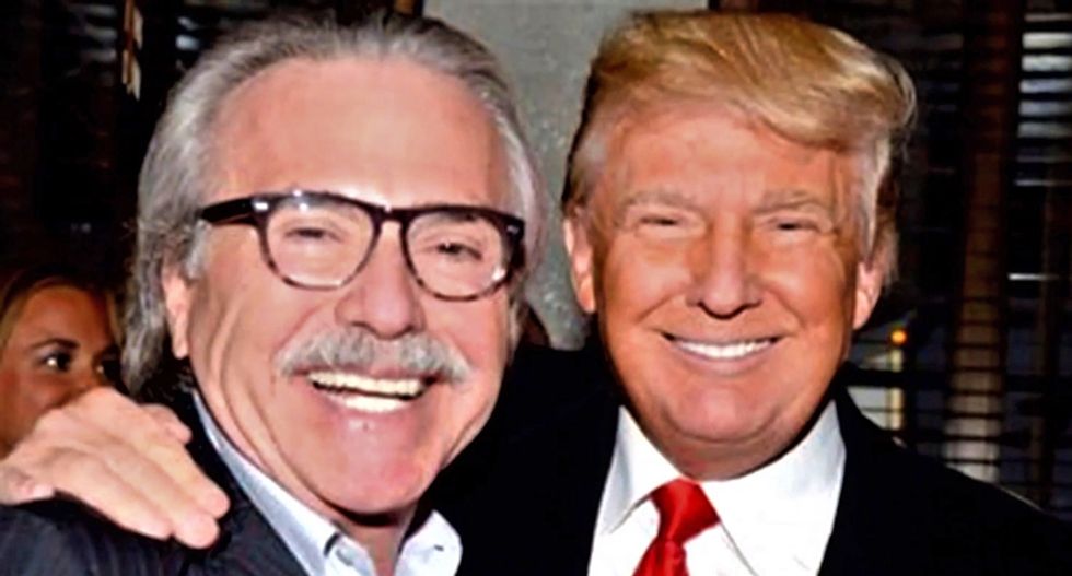 National Enquirer honcho David Pecker has met with New York prosecutors investigating Trump