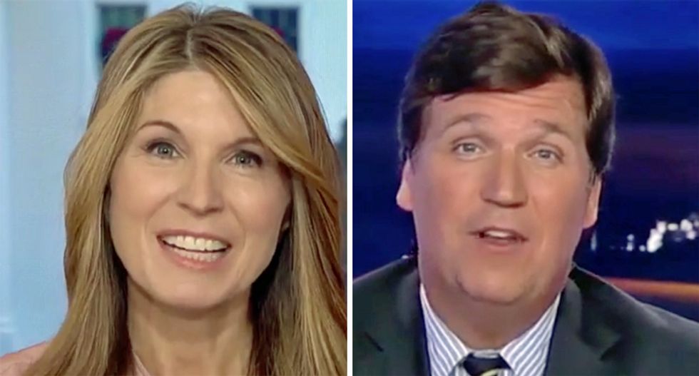 Watch MSNBC’s Nicolle Wallace dunk on Tucker Carlson for the Fox News host ‘rooting’ for Russia