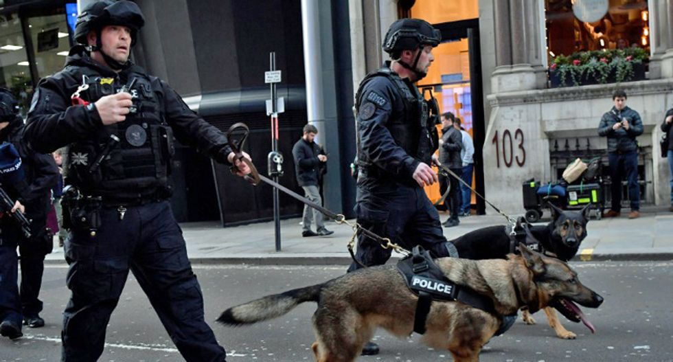 Knifeman murders two in terror attack on the London Bridge