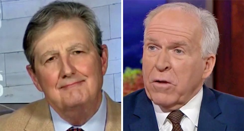 GOP Sen John Kennedy ‘knows he is being dishonest’ in pushing Russian disinformation: former CIA director